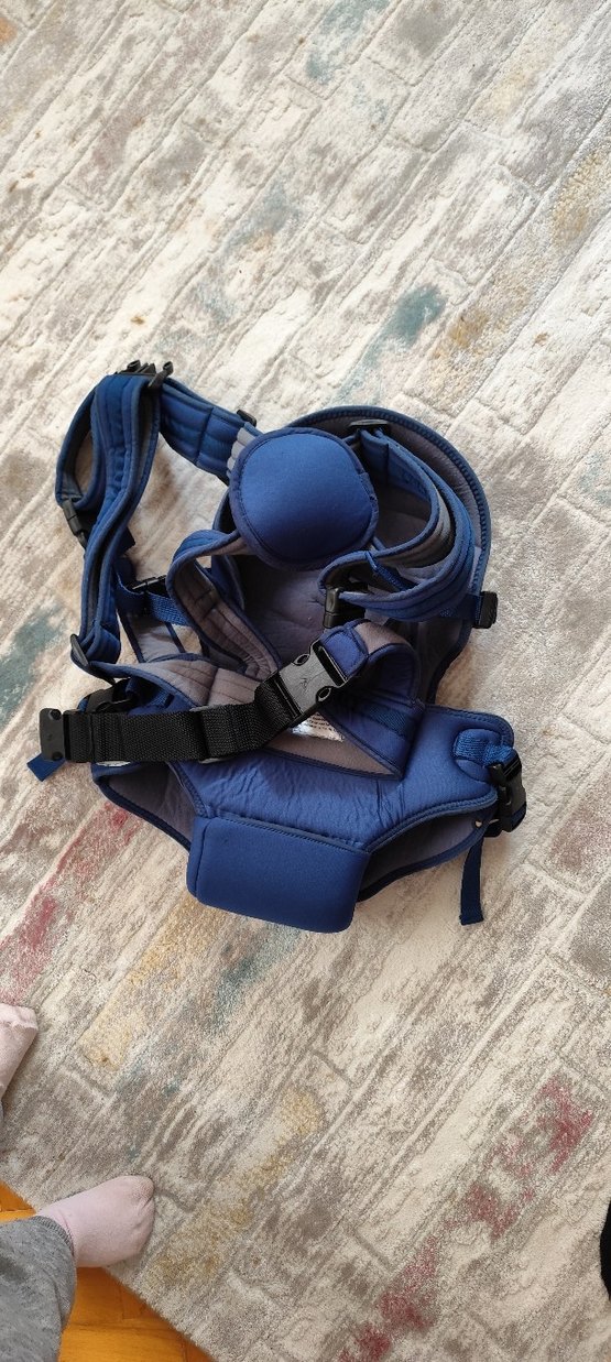 Koyu Mavi Bebek Taşıyıcı kanguru - Görsel 2