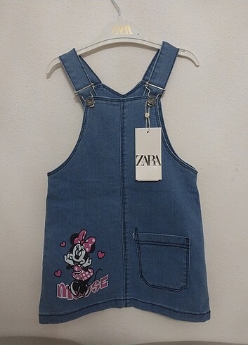 Zara Zara Çocuk Salopet Elbise 