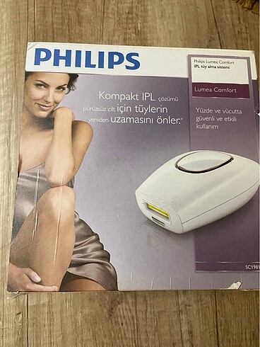 Philips lumea compakt lazer makinası