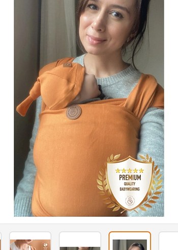 Haki Renkli Bebek Kanguru&Sling - Görsel 8