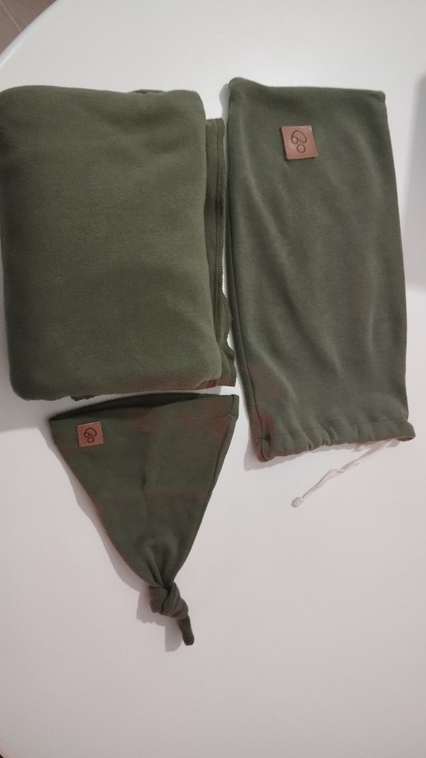 Haki Renkli Bebek Kanguru&Sling - Görsel 3