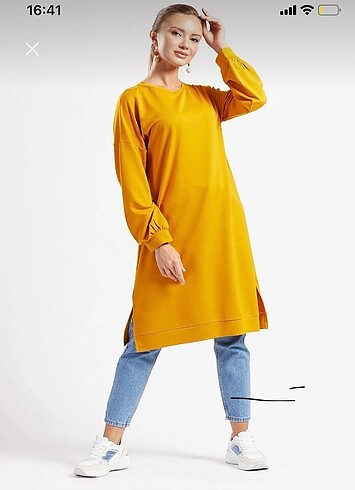 Diğer Sarı tunik
