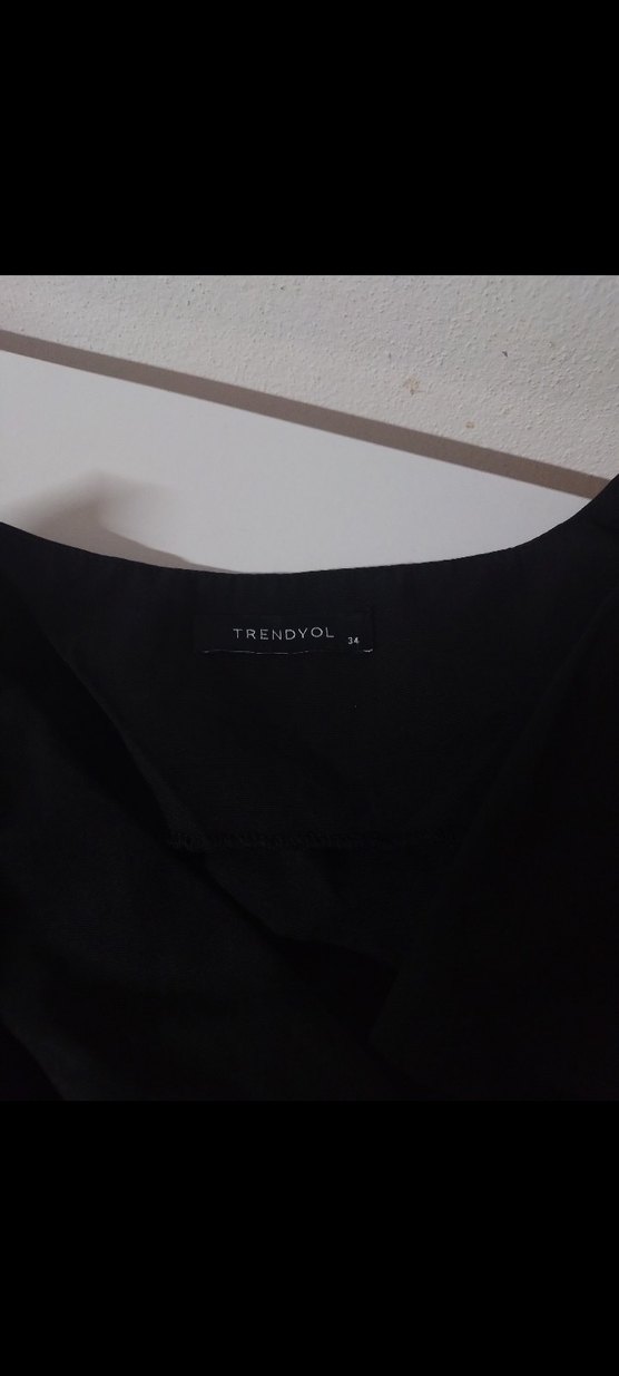 siyah v yaka bluzz - Görsel 4
