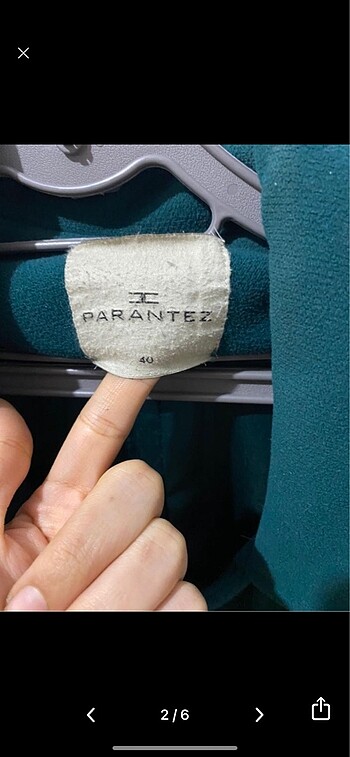 Parantez Parantez kaşe mont