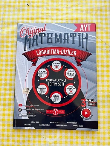 Orijinal yayınları logaritma diziler fasikülü