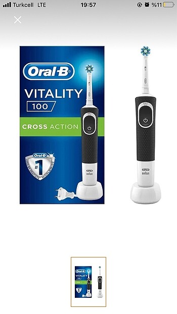 Oral-B Şarjlı Diş Fırçası