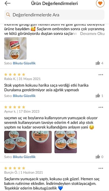 Beden Renk Saç bakım kompleksi