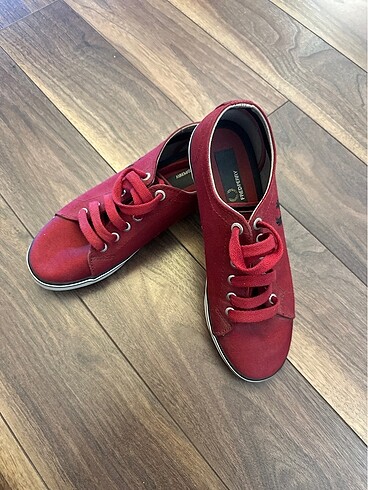 37 Beden bordo Renk Fredperry spor ayakkabı