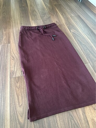 m Beden Midi etek bordo