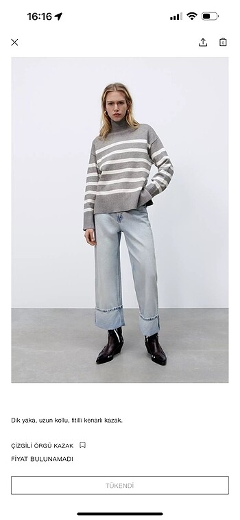 Boğazlı triko - Görsel 6