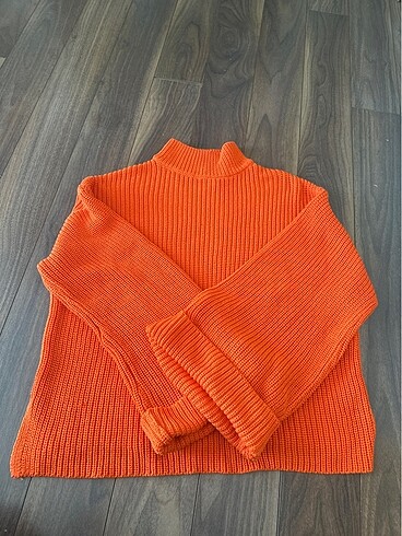 Turuncu kazak - Görsel 5