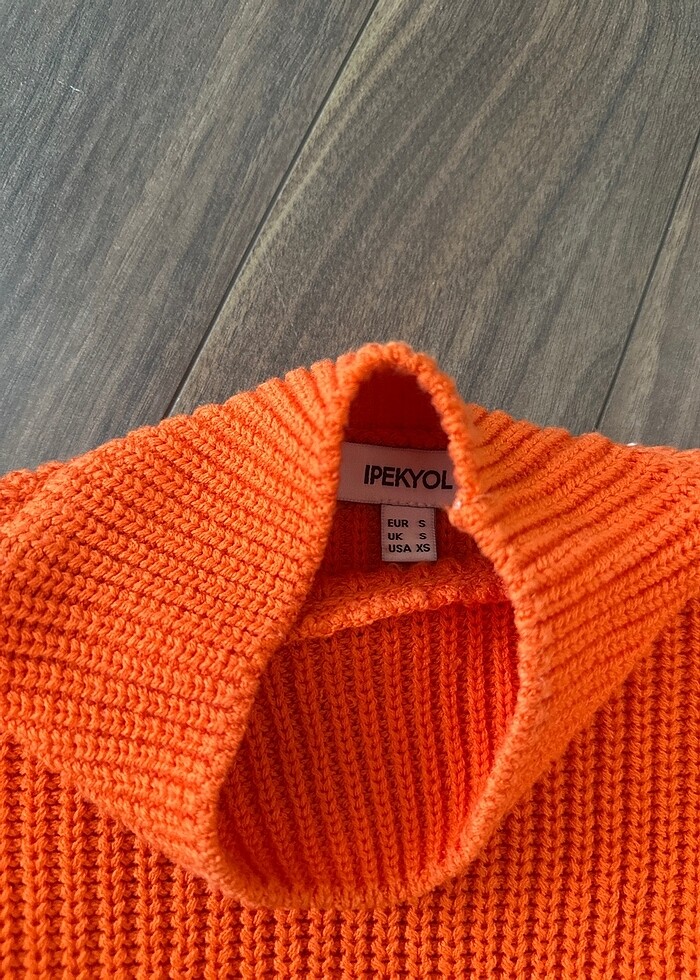 Turuncu kazak - Görsel 4