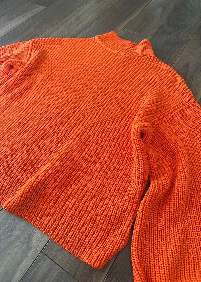 Turuncu kazak - Görsel 3