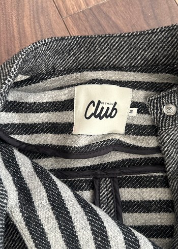 Gri Fermuarlı Kadın Biker Ceket - Görsel 5