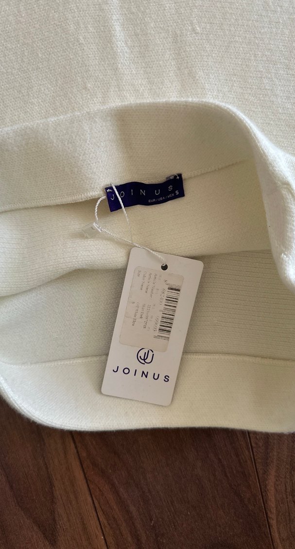 Beyaz Uzun Salaş Kadın Etek joın us - Görsel 5