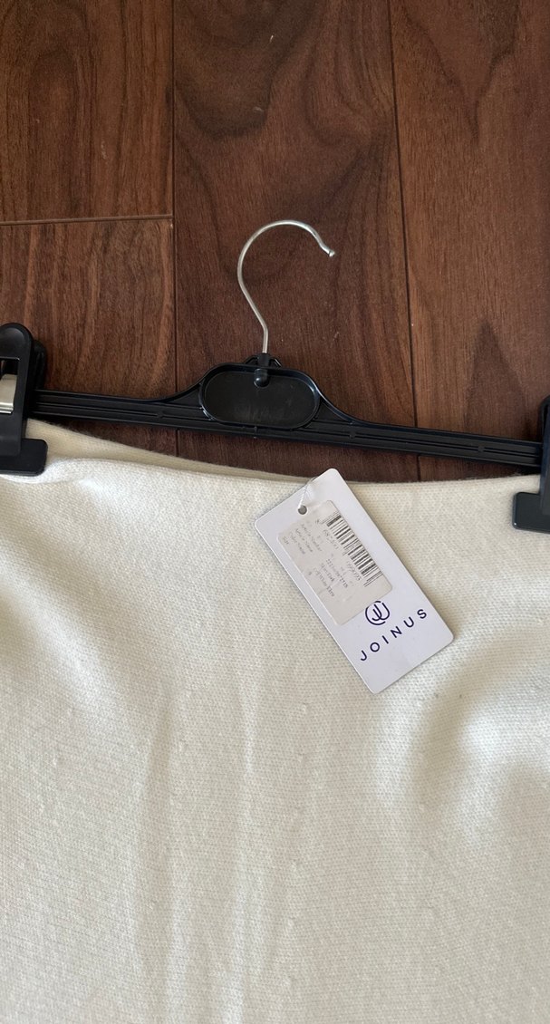 Beyaz Uzun Salaş Kadın Etek joın us - Görsel 3