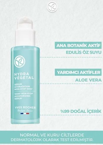 Yves Rocher Cilt Serumu - Normal ve Kuru Cilt / Hydra Vegetal - Görsel 7