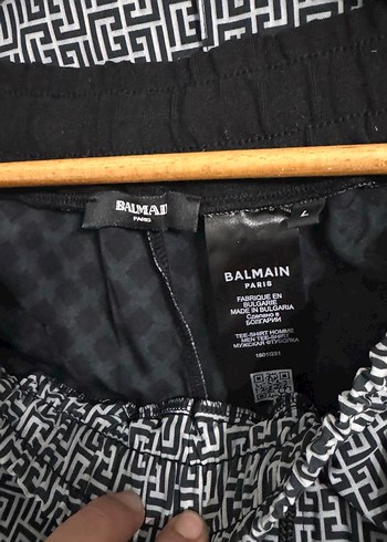 Balmaın Gri Desenli Erkek Kısa Kollu Şortlu Takım - Görsel 12