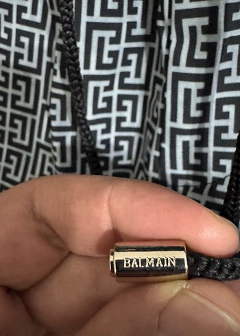 Balmaın Gri Desenli Erkek Kısa Kollu Şortlu Takım - Görsel 7