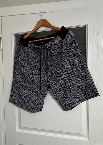 Balmaın Gri Desenli Erkek Kısa Kollu Şortlu Takım - Görsel 4