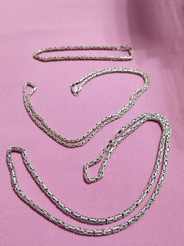 2 Adet Kral Kolye & 1 Adet  Kral Bileklik - Görsel 2