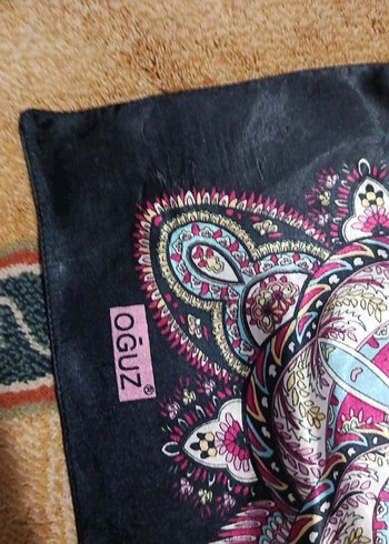 Bohem Desenli Çok Renkli şal - Görsel 2