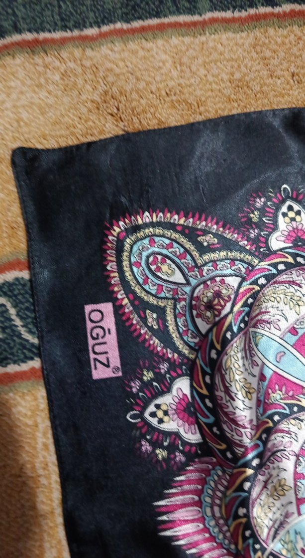 Bohem Desenli Çok Renkli şal - Görsel 3