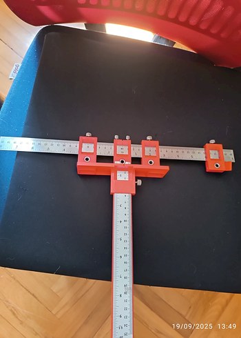 Çoklu Ölçüm Ölçeği Metal kılavuz Cetvel