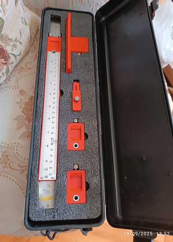  Beden Renk Çoklu Ölçüm Ölçeği Metal kılavuz Cetvel