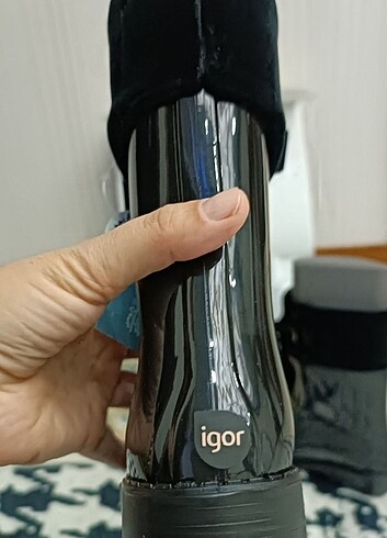 28 Beden siyah Renk Igor kız çocuk botu