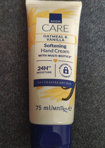 Avon Care Yumuşatıcı Yulaf ve Vanilya El Kremi 75 ml