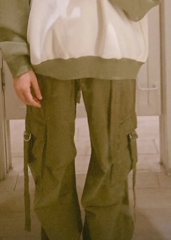 Bol Kesim kargo Pantolon - Görsel 5