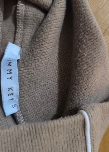 Boğazlı Kahverengi Kadın Kazak - Görsel 2