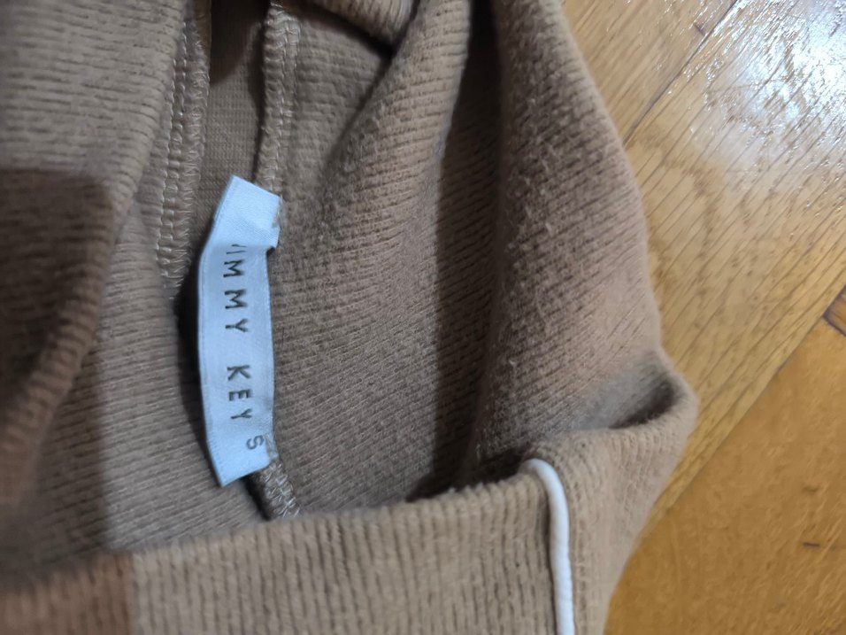 Boğazlı Kahverengi Kadın Kazak - Görsel 2