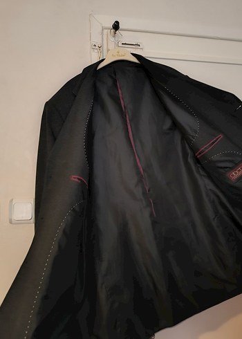 Erkek Siyah Düğmeli Regular Fit Ceket - Görsel 2