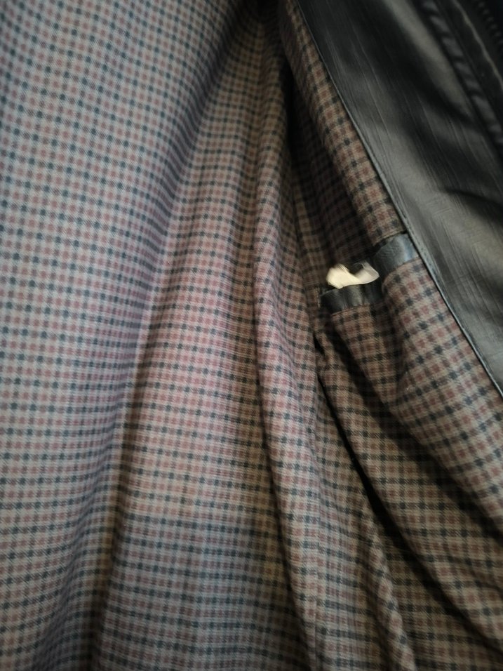 Siyah Deri Ceket - Görsel 2