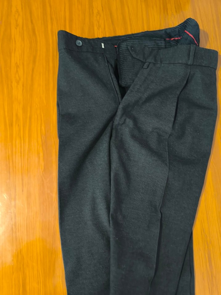 Siyah Kumaş Pantolon - Görsel 2