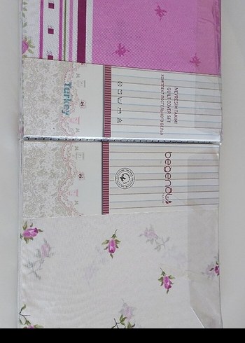 Nakışlı Pembe Nevresim Takımı Armina y2k - Görsel 2