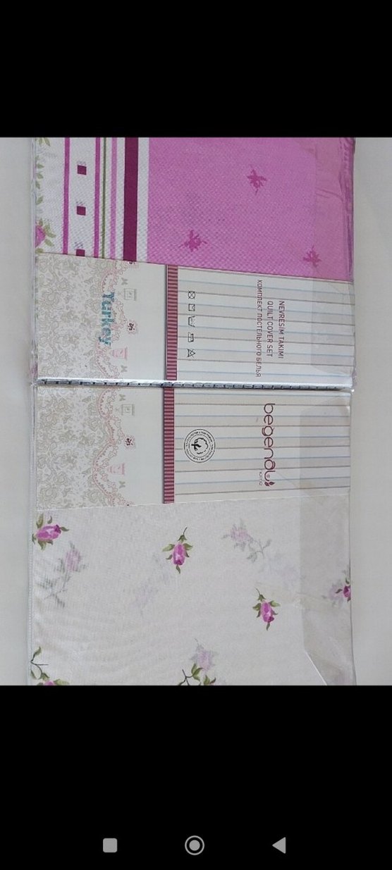 Nakışlı Pembe Nevresim Takımı Armina y2k - Görsel 2