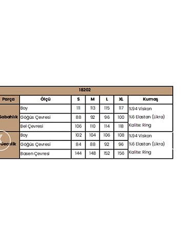 Lohusa Gecelik Sabahlık Takım Monamise - Görsel 12