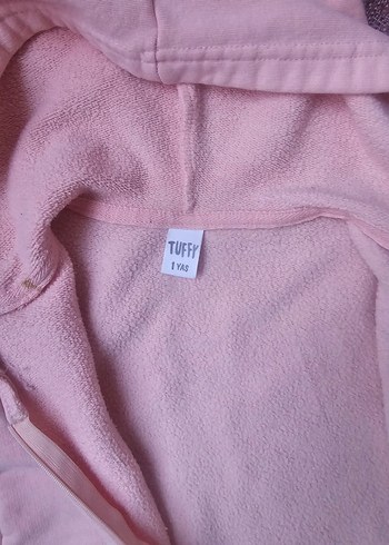 Kapüşonlu Somon Bebek Tulumu - Görsel 6