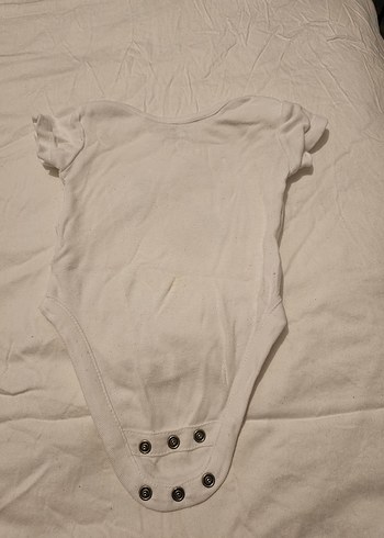 Bebek Kız Kısa Kollu Baskılı Çıtçıtlı Body - Görsel 2