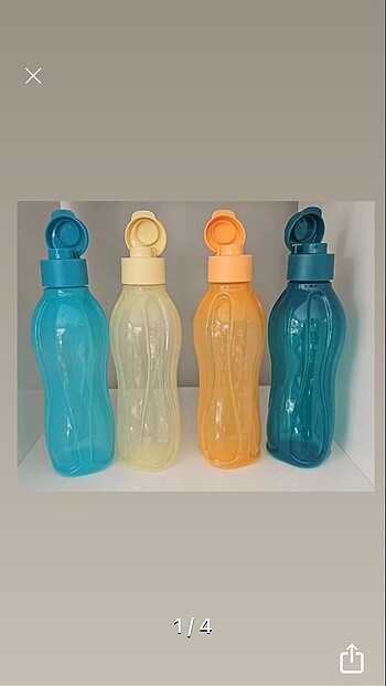 #Tupperwar Eko şişe kolay kapak 500 ml 1 adet fiyatıdır