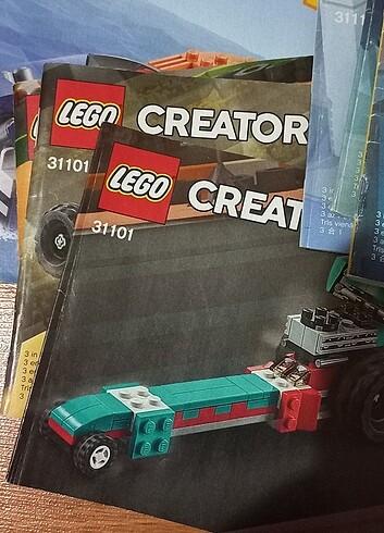 Beden Renk Orjinal lego 31809 31111 31101