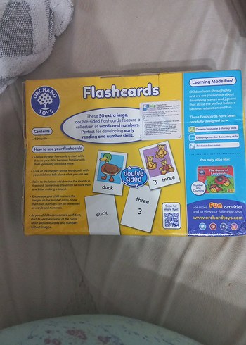 50 Parçalı Eğitici İngilizce Kartlar - Görsel 4