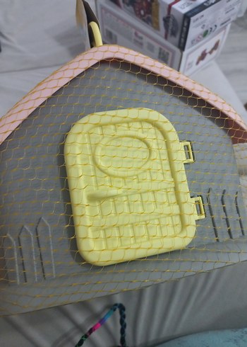 Pastel Renkli Çok Desenli Bebek Çantası - Görsel 4