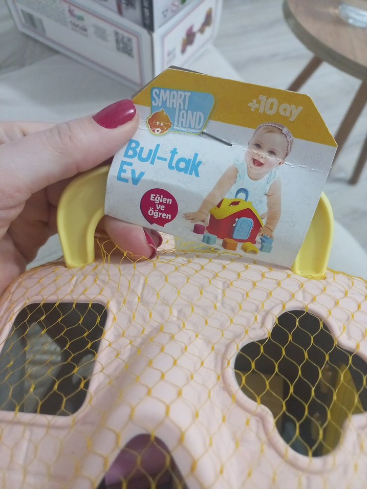 Pastel Renkli Çok Desenli Bebek Çantası - Görsel 2