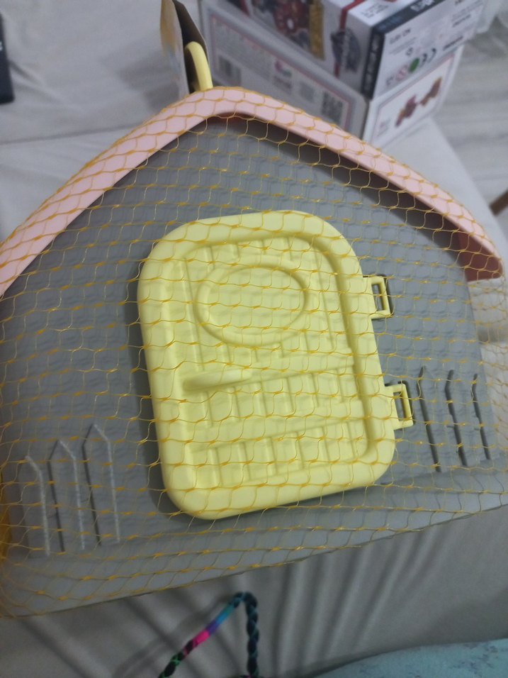 Pastel Renkli Çok Desenli Bebek Çantası - Görsel 4