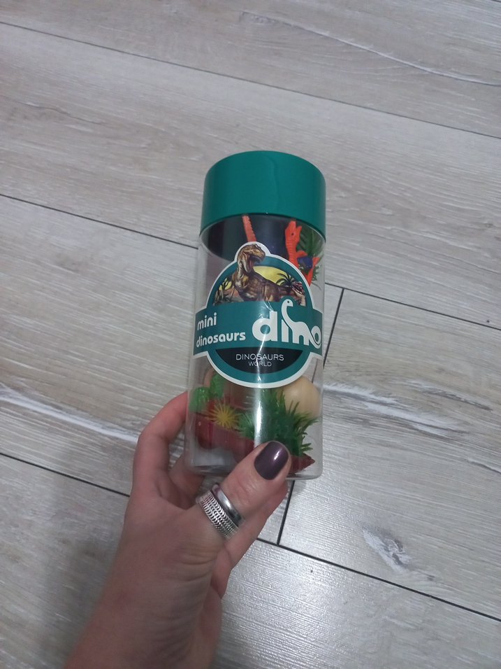 Renkli Dinozor Figür Seti ve Aksesuarları - Görsel 4