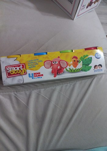 Smart Dough Pastel Renkli Eğitici Oyun Hamuru - Görsel 4